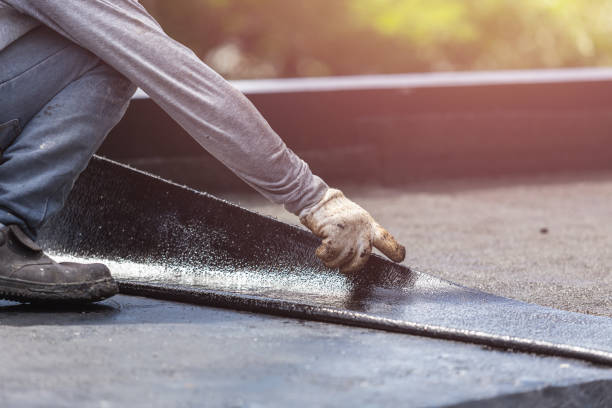 Professional Emergency Waterproofing technician working in Glenolden, PA